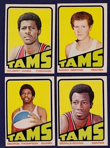 1972-73 Topps Memphis Tams Near Team Set Lot/4 #1193 202 221 238 EX to NMMT - Picture 1 of 2