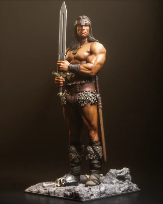 Conan der Barbar / 25cm Figur / professionell bemalt - Bild 1 von 4