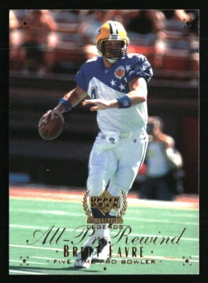 Brett Favre 1999 Upper Deck Century Legends All-Pro Rewind #101 Football Card - Image 1 of 2
