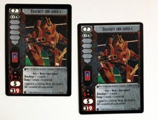 Crockett CRK-5003-1 (2) Battletech CCG Commander's Edition 'Mech