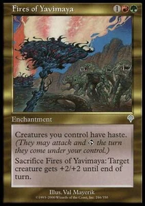 MTG - Fires of Yavimaya - Invasion - NM, English Magic FLAT RATE SHIP - Picture 1 of 1