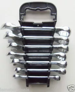 Power Pro Craft Combinación Llave rechoncha pulida de 7 piezas SAE - Imagen 1 de 1