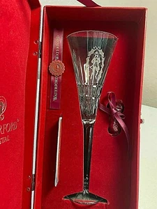 Waterford Crystal "12 Days of Christmas" Lismore Flutes - 10 Lords a Leaping - Bild 1 von 5