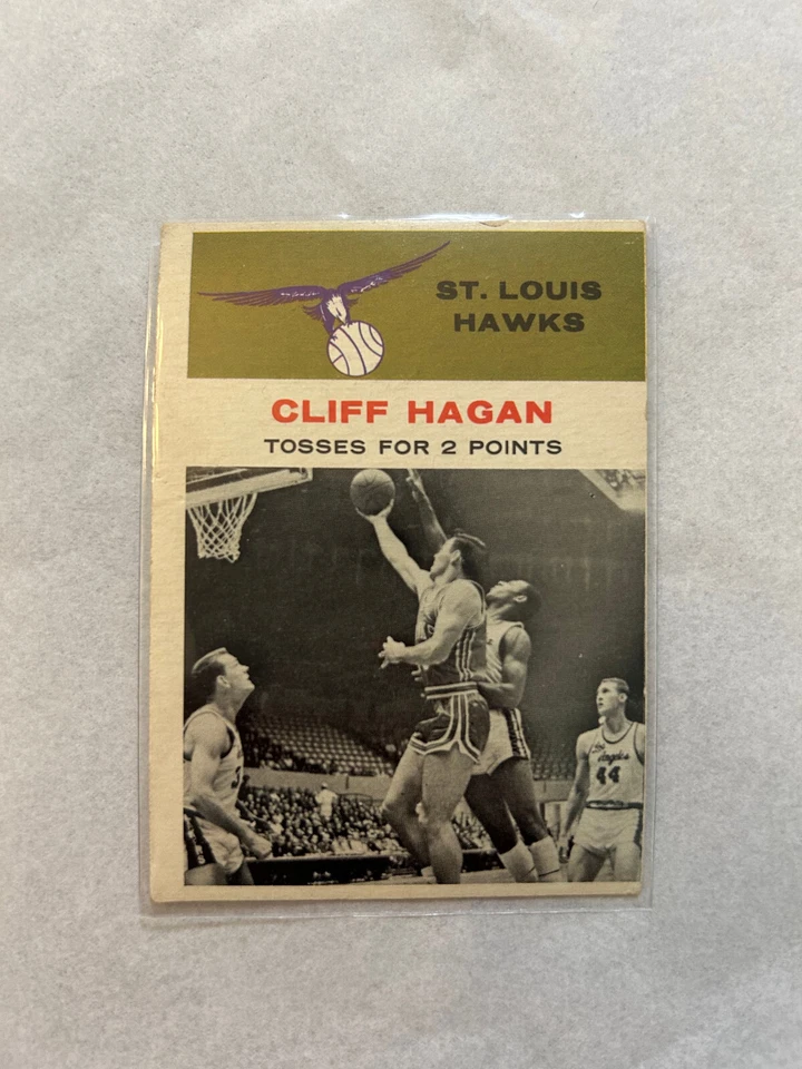 Cliff Hagan 1961 Fleer Card #53 - Image 1 of 1