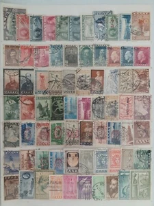 Greece Stamps - 70 Diff. All Large Early Commemorative Very Fine Used 1924-1953 - Picture 1 of 1