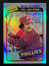 2002 Topps Archives Reprint #270 Mike Schmidt Auto Autograph