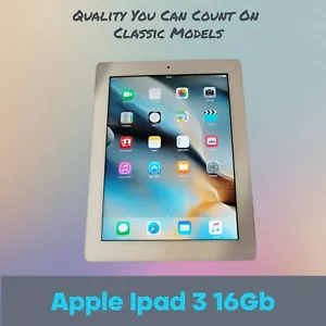 Great Apple A1416 iPad 3rd Gen 2012 9.7" inch 16GB White Same day Dispatch IOS 9 - Picture 1 of 7
