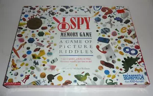 I SPY MEMORY GAME Card Tile Game Learning Game New Sealed Vintage 1995 - Picture 1 of 2