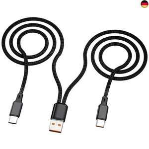 Multi USB C Kabel 1.2M,2 in 1 Mehrfach Typ C Ladekabel, 3A Dual Splitter USB C - Bild 1 von 6