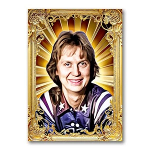 Nera White Golden Icon Card 01/20 Starpop Signed Fine Art Print - Bild 1 von 2