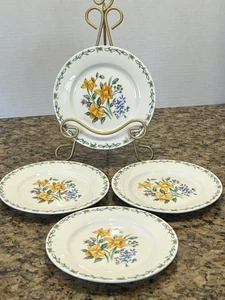 Juego de platos de ensalada de narcisos de jardín floral Thomson Pottery 4-7,3" botánico EC - Imagen 1 de 11