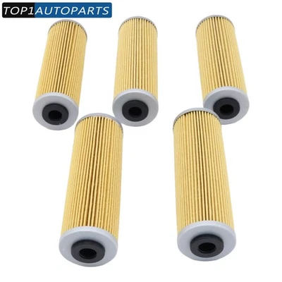 5Pcs Oil Filter KN-650 for KTM 1050 ADVENTURE 2015 Motorcycle Maintenance Parts Foto 1 de 4