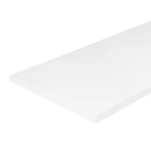 12 pulgadas W X 36 in. Estante de Pared Decorativo D, Blanco, Laminado Envío Gratis NUEVO - Imagen 1 de 12
