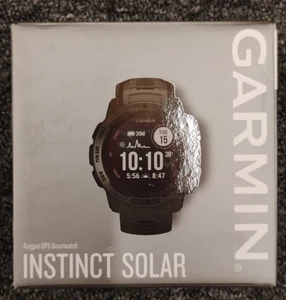 Garmin Instinct Solar Rugged GPS Smartwatch - Graphite 010-02293-10, OBN, K4 - Picture 1 of 4