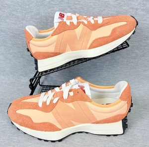 New Balance 327 Sneaker Damen 11 M orange braun Walking Comfort Lifestyle - Bild 1 von 14