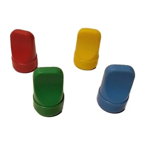 Schnäppchenjäger Brettspiel Milton Bradley 1981 Vintage Ersatz Bauernfiguren - Bild 1 von 2