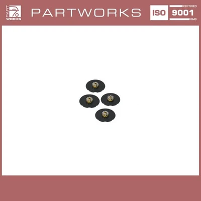 4x Dämpfungsblech für PORSCHE 996 997 Carrera 986 Boxster 987 Cayman HINTEN 30mm - Image 1 of 4