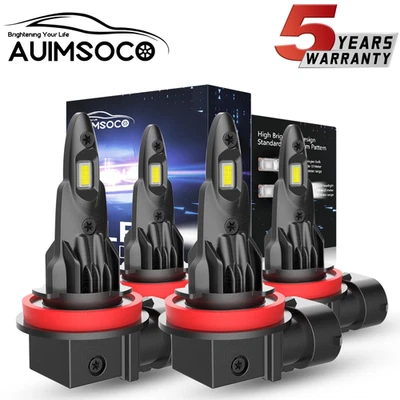 For Ram C/V Cargo Van 3.6L 2013-2015 4x LED Headlight Light Bulbs High Low Beam - Image 1 of 4