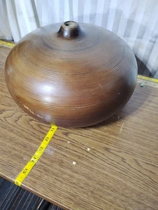 BIZEN Ware Unique Pottery Vase Large Japanese Vintage Old Ornament Art - Picture 1 of 5