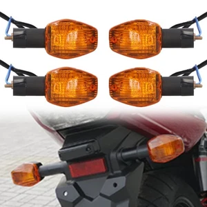 4x Front & Rear Signal Indicator Lights For Honda XL 700 V Transalp 2008 -2011 - Picture 1 of 11