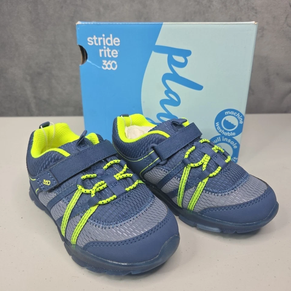 Zapatilla deportiva Surprize by Stride Rite Casey iluminada para niños pequeños talla 10M/lavable Foto 1 de 4