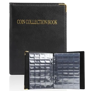 talifoca Raccoglitore Monete, 360 Tasche Album Porta Monete da Collezione, album - Foto 1 di 7