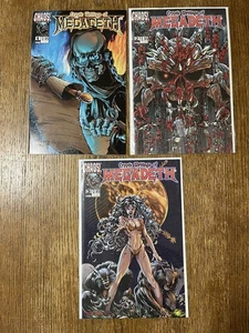 Megadeth Cryptic Writings 1-3 Chaos Comics NM LOT - J - Picture 1 of 4