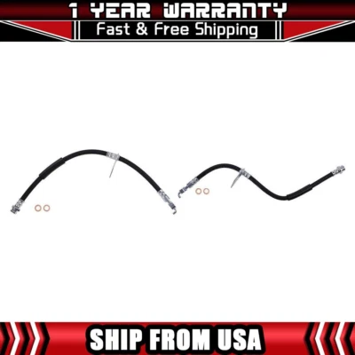 Manguera hidráulica de línea de freno delantera izquierda derecha Ford Fusion 2013 2014 2 X Sunsong Foto 1 de 4