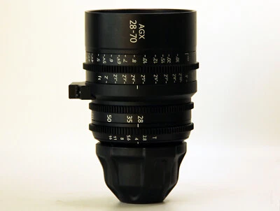 angenieux 28-70mm f2.6 arri pl mount full manual de clicked cine rehouse 95mm - Image 1 of 4