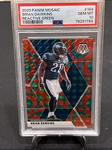 Brian Dawkins - Mosaic Reactive Green 2020 - #164 - ¡¡Poco POP!! - PSA 10 - Imagen 1 de 2