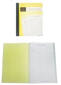 Carbonless Tax Invoice & Statement Book Receipt Book 100 sheets Size:19cm x 13cm - Picture 1 of 1