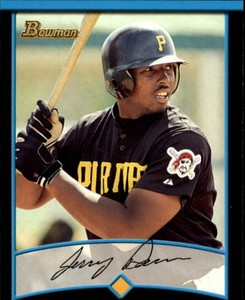 2001 Bowman Pittsburgh Pirates Baseball Card #217 J.J. Davis