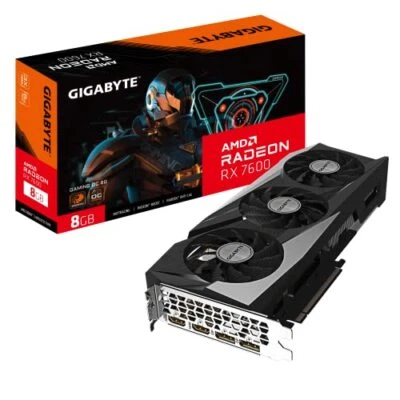 GIGABYTE Graphics Board AMD Radeon RX7600 GDDR6 8GB GV-R76GAMING OC-8GD NEW - Image 1 of 4