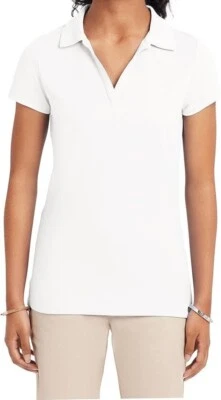 Uniforme Escolar Nautica Juniors Niña Talla: XL (15) Manga Corta Rendimiento Blanco Foto 1 de 4