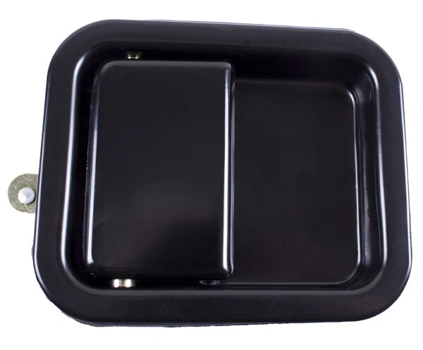 Manija de puerta de acero completa lado del pasajero en negro para Jeep TJ 1997-1906 #5758173-BL Foto 1 de 1