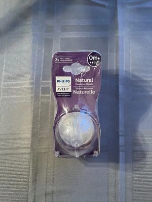Philips Avent Natural Response Baby Bottle Nipples Flow 2, 4pk, 0M+  New In Pack - Image 1 of 4