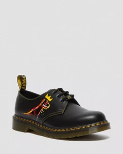 Dr. Martens Women`s 1461 LIMITED EDITION x Jean-Michel BASQUIAT Black US 10 - Picture 1 of 18