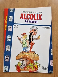 FALSCHES SPIEL MIT ALCOLIX DIE PARODIE Nr.1 / SAGA VERLAG - Picture 1 of 3