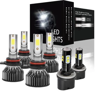Lâmpadas de neblina faróis de LED para Cadillac DeVille base sedã 4 portas 4.6L 1998-2005 - Imagem 1 de 4
