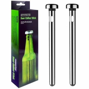 Beer Chillers, Stainless Steel Beer Bottle Chiller Cooling Sticks - Bild 1 von 2