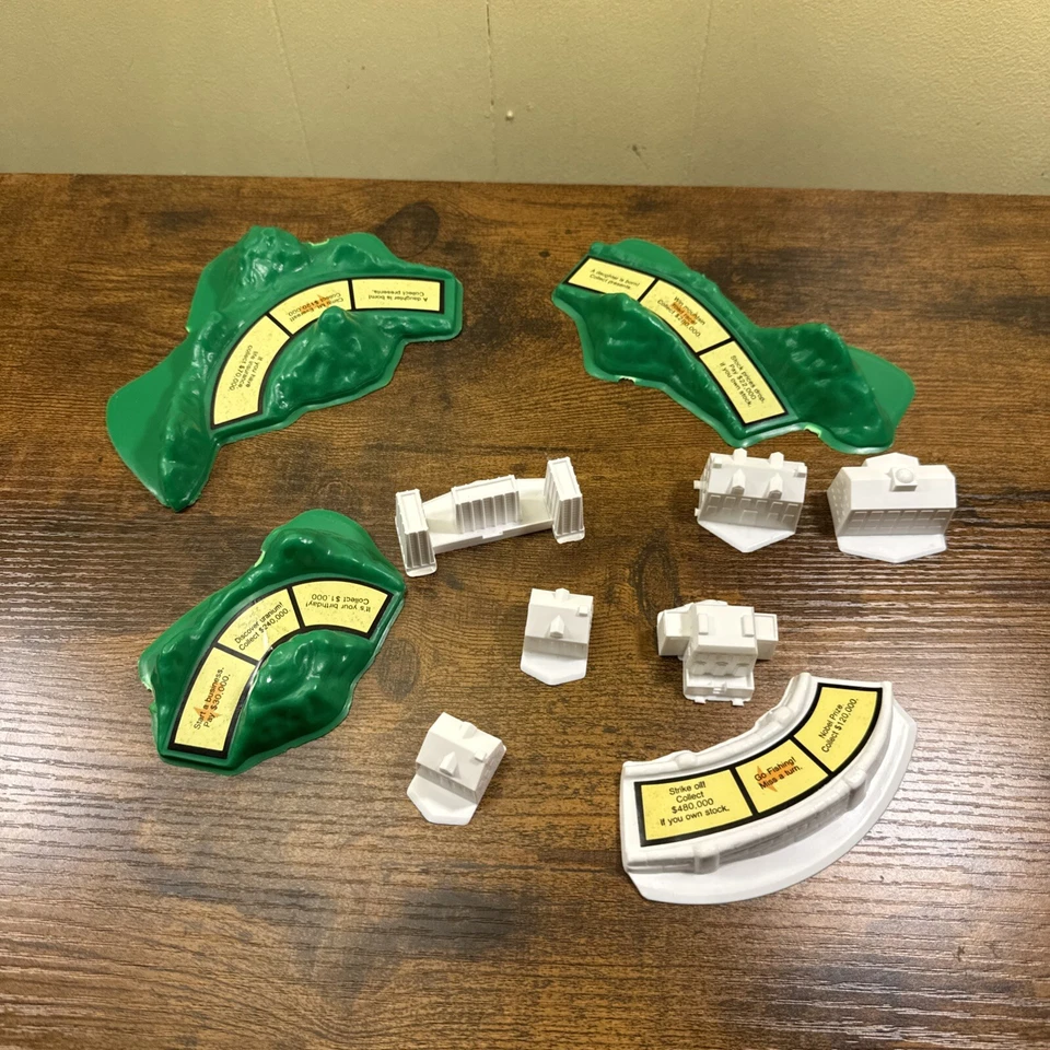 The Game of Life Replacement Parts Pieces. Misc… Mountains & Buildings. 1981 - Image 1 of 4