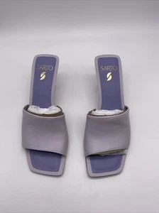 Franco Sarto Betty Square Toe Slide Sandal Women’s Size 8.5 NIB Purple - Picture 1 of 9