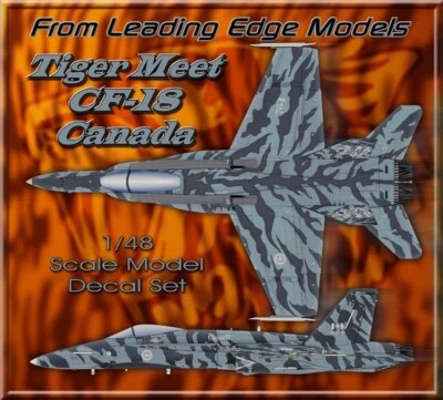 1/48 F-18 Hornet Canada 439 Tiger Meet Special model decal set - Image 1 of 2