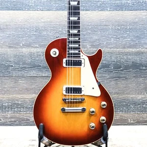 Gibson Les Paul Deluxe 1972 Cherry Sunburst Electric Guitar w/Case #962088 - Picture 1 of 24