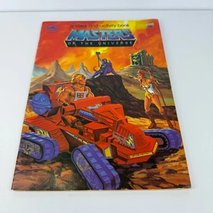 Vintage 1983 MOTU Masters of the Universe Color and Activity Book - Picture 1 of 13