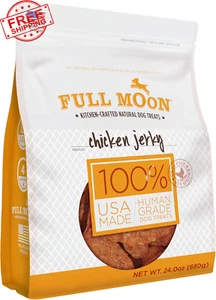 Full Moon Chicken Jerky Healthy All Natural Dog Treats Human Grade Made in USA G - Picture 1 of 12