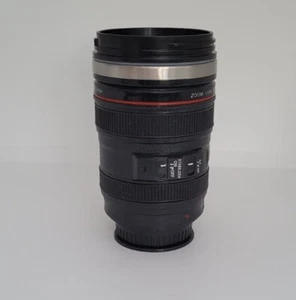 Neuheit Kamera Objektiv Wiederverwendbar Kaffeetasse Reisebecher Doppelwand Isolierung Geschenk - Bild 1 von 14