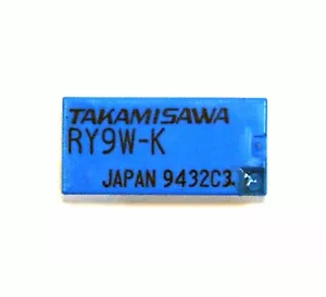 2pc Signal Relay RY9W-K RY9WK 1A 24VDC 0.5A 120VAC Coil = DC9V 9V 9VDC Japan - Picture 1 of 4
