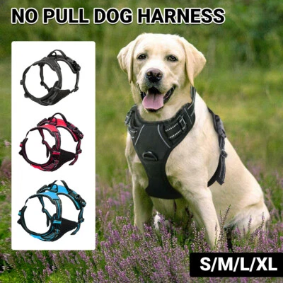 S-XL Front Range No-Pull Dog Harness Vest Adjustable Outdoor Handle Puppy Pet AU - image 1 of 4