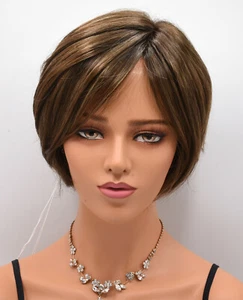 EMERY Wig by NORIKO, Kandy Brown-LR color, *CLEARANCE!* Mono Part & Lace Front - Picture 1 of 11